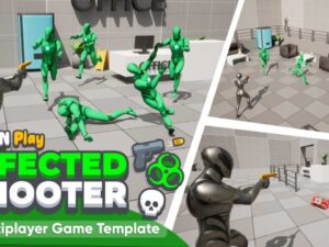 Infected Multiplayer Zombie Survival Third Person Shooter Template By Kekdot