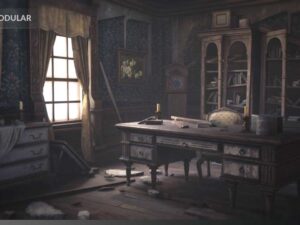 Abandoned Mansion Fully Modular Asset Pack