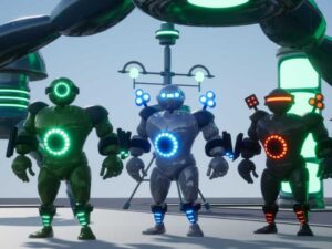 Scifi Robot Attachments Props