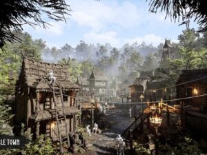 Modular Medieval Village Village Medieval Village Bandit village Town