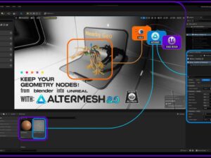 AlterMesh Geometry Nodes in Unreal