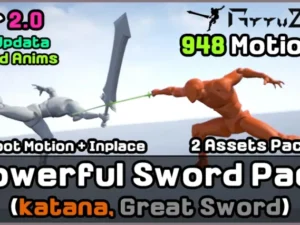 2 Assets Powerful Sword Pack