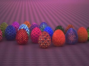 20 Pcs Dragon Egg Advanced Animated Material Pack