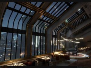 City Skyline Restaurant Piano Bar