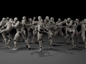 Combat animations Kickboxing and Muay Thai V1