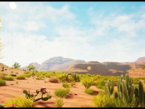 Dead Canyon Landscape
