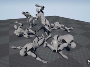 Death Animations MoCap Pack