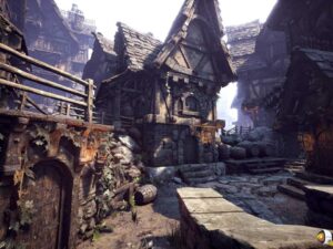 DETAILED Medieval Village