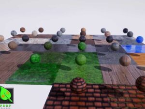 34 Hand Painted Stylized Materials