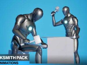 37 Blacksmith NPC Mocap Animations