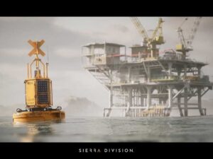 Industrial Sci Fi and Modular Oil Rig