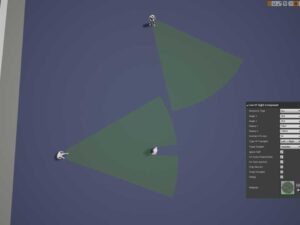 Line Of Sight Dynamic mesh