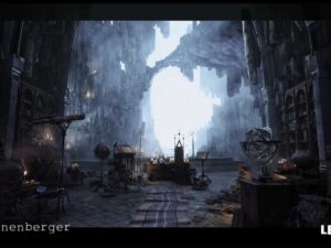 Merlin s Cave Environment Fantasy Dungeon Cave