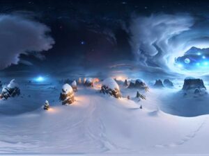 50 HDRI Alien Locations 8K