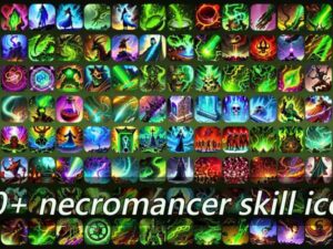 500 necromancer skill icons
