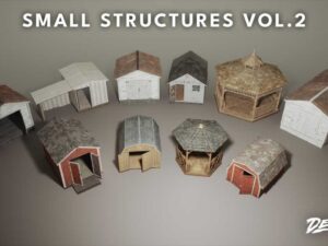 Small Structures VOL 2 Low Poly