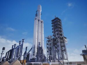 Rocket Launch Pad Interior Modular Environment