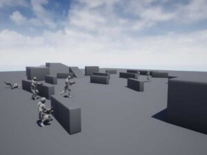 Squad Team Combat AI