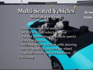 Multi Seated Vehicles Multiplayer Ready