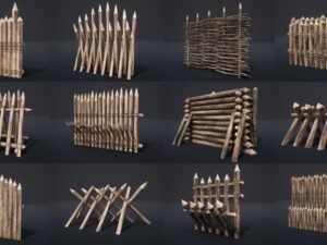 Palisade Walls and Barriers v1
