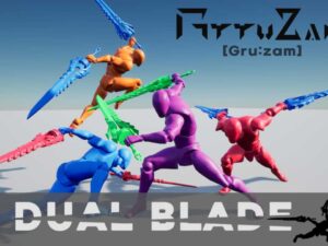 Stylish Dual Blade Pack Action RPG TPS TopDown Game