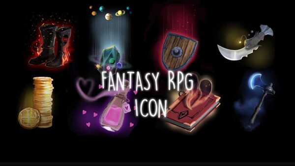 Fantasy RPG Icons 500 Icons Stylized RPG Icons Stylised