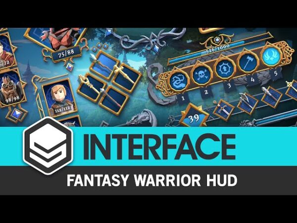 INTERFACE Fantasy Warrior HUD