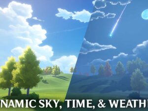 Stylized Dynamic Sky Weather System