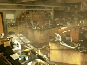 Abandoned Chemistry Classroom ULAT Classroom Chemistry Abandoned