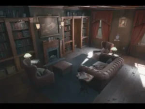 Abandoned Horror Mansion Interior