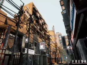 Abandoned Post Apocalyptic City Pack