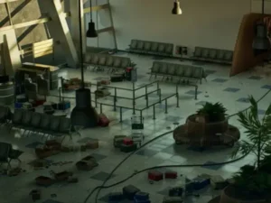 Airport Terminal Interior