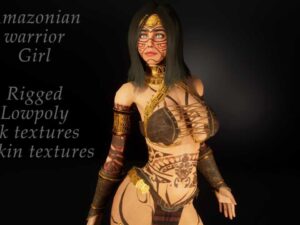 Amazonian warrior girl