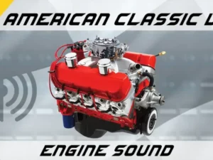 American Classic V8 Engine Sound