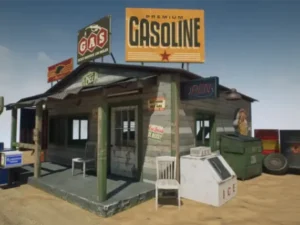 American Gas Station