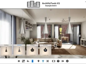 ArchViz Interactive UI and Tools