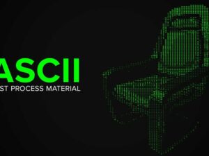 ASCII Post Process Material