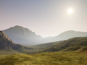Automatic Landscape Material