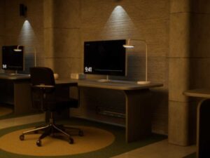 Brutalist Office