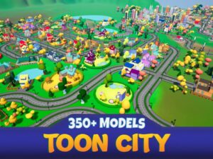 Cartoon City Environment Pack