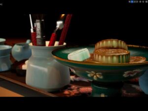 Chinese Teaset Pastry