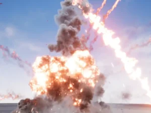 Cinematic Explosions Fire Laser