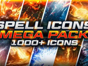 Cinematic Spell Icons Mega Pack