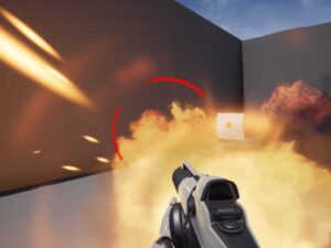 Circle Damage Indicator Component