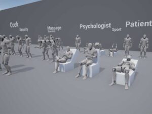 City Animation of People Pack 3