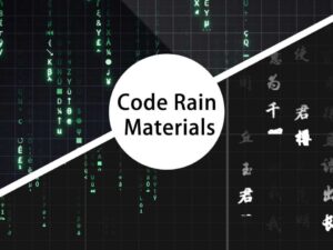 Code Rain Materials