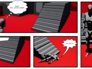Comic Book Cutscene