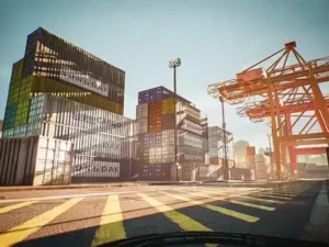 Container Yard Environment Set