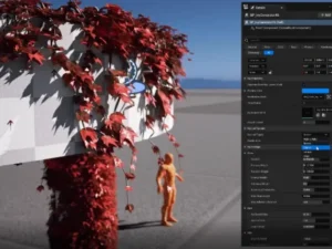 Crazy Ivy Procedural Ivy Vine Generator Plug in Auto Grow Plants In Editor