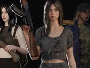 Customizable Survival Girl
